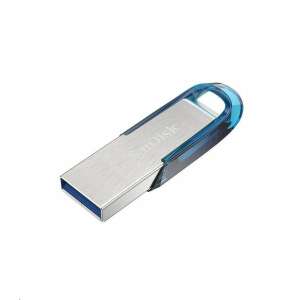 SanDisk Ultra Flair 128GB USB 3.0 pendrive, kék és ezüst - Pendrive