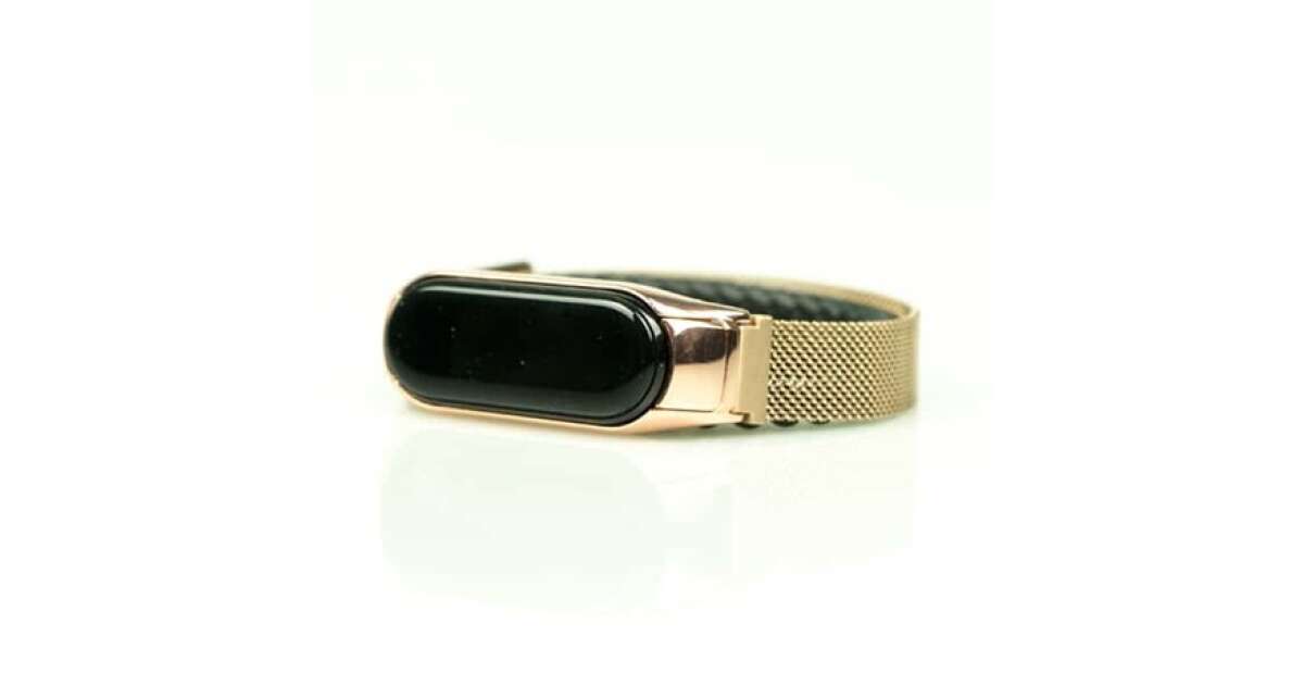 Mi band 4 milanese strap hot sale