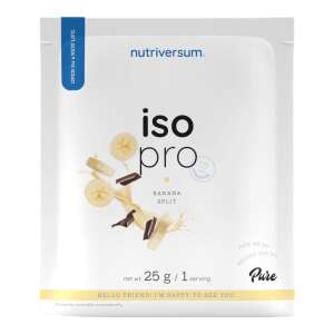 ISO PRO - 25 g - banán split - Nutriversum 64687025 