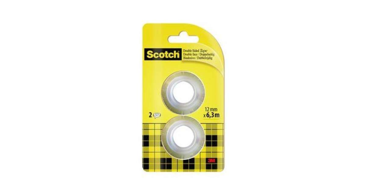 Scotch double face extra fort 12mm