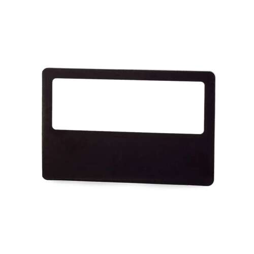 Névjegykártya nagyító lencse fresnel lap 85x55mm