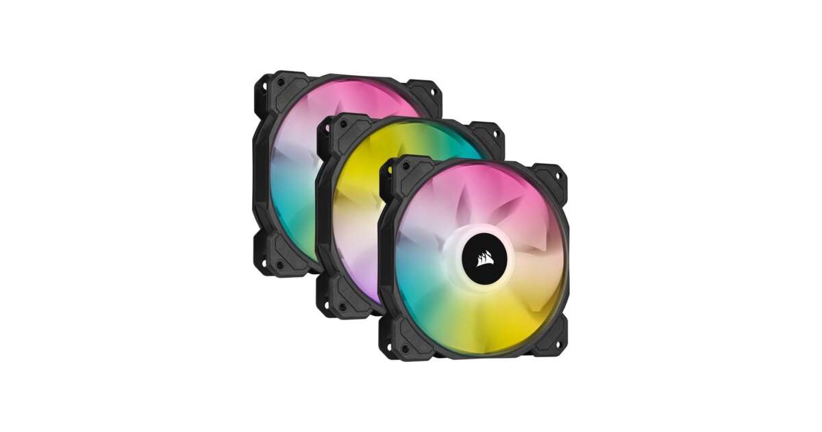 CORSAIR iCUE SP120 RGB ELITE system fan kit Pepita.hu