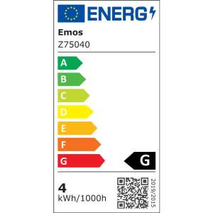 Emos LED-Punktleuchte GU10 3W warmweiß (Z75040) (EmosZ75040) 64713149 LED Spots