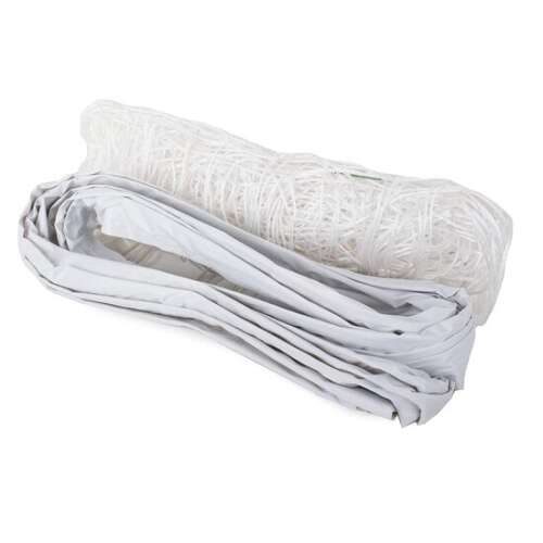 Weißes Volleyballnetz, 9,5m x 1m, für den Innen- und Außenbereich