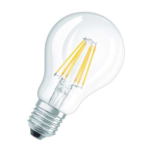 Osram BASE Clas LED izzó E27 7W meleg fehér filament