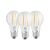 Set 3 becuri LED Osram Base Filament A60, E27, 7W (60W), 806 lm, lumina calda (2700K), clasa energetica E (4058075819290) (4058075819290) 64713305