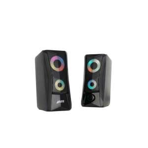 Ventaris S300 RGB 2.0 Lautsprecher schwarz (S300) 82945179 PC-Lautsprecher