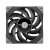 Thermaltake TOUGHFAN 12 schwarzer 120mm PC-Lüfter, Vorderansicht