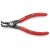 KNIPEX Seeger Ring Pliers Set for Internal Rings (in bores), 12-25 MM bent (48 21 J11) 134139563