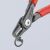 KNIPEX Seeger Ring Pliers Set for Internal Rings (in bores), 12-25 MM bent (48 21 J11) 134139563