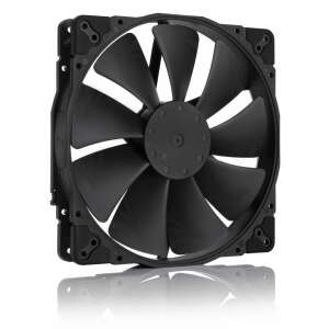 Ventilator Noctua NF-A20 PWM chromax.black.swap 20cm, negru, vedere din unghi - Ventilator de PC