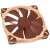 Ventilator PC Noctua NF-A20 FLX 200mm, maro, vedere înclinată