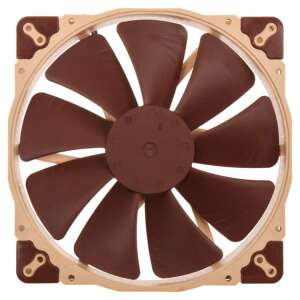 Ventilator PC Noctua NF-A20 FLX 200mm, maro, vedere din față - Noctua Ventilator de PC