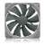 Noctua NF-P14s Redux-900 140mm PC ventilátor, szürke, elülső nézet