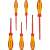 Set de șurubelare izolate VDE Knipex, 6 piese