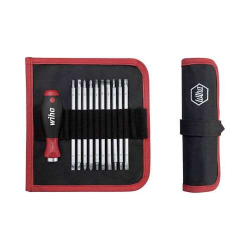 Wiha SYSTEM 6 cserélhető szárú marokcsavarhúzó készlet, 11 részes készlet, tokban