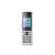 Grandstream DP730 DECT VoIP Telefon, silber, Vorderansicht