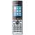 Grandstream DP730 DECT VoIP Telefon, silber, Vorderansicht