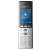 Grandstream WP820 WiFi IP phone, front view, silver