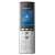 Grandstream WP820 WiFi IP phone, front view, silver