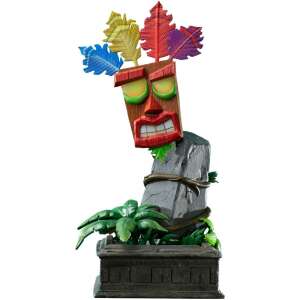 First4Figures - Crash Bandicoot (Mini Aku Aku Mask) RESIN Statue /Figures 64725227 