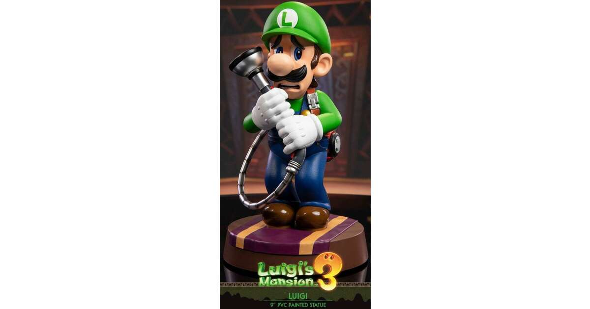  First4Figures Luigi's Mansion: Luigi (Standard) PVC