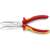 KNIPEX VDE 200 mm hosszú orrú fogó, 1000 V szigetelt, elektromos munkákhoz