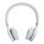 JBL LIVE 460NC white wireless noise cancelling headphones, front view