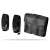 Logitech S150 2.0 USB powered computer speakers with carrying case, black
