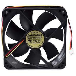 Gembird FANCASE3/BALL 120x120x25mm PC-Lüfter, 12cm, Kugellager, 2500 U/min, 24,8 CFM, 25 dBA - PC-Ventilator
