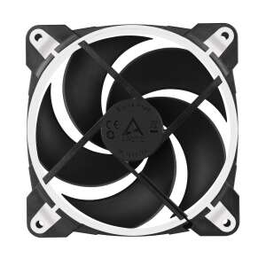 ARCTIC BioniX P120 PWM PST 120mm PC fan, black and white, front view - ARCTIC PC Fan