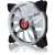 Raijintek IRIS 14 Rainbow RGB PWM 14cm PC ventilátor, fehér LED világítás