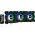 Aerocool Saturn 12F ARGB Pro RGB LED 12cm PC ventilátory s diaľkovým ovládaním a ovládačom