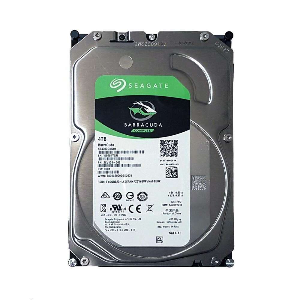 Seagate BarraCuda 3.5" 4TB 5400rpm 256MB SATA3
