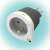 Q2 power travel adapter France to Switzerland, white and grey, angled view