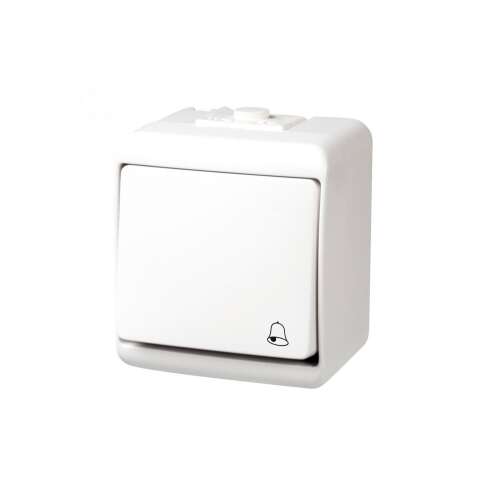 Aquastar GAO doorbell button, white