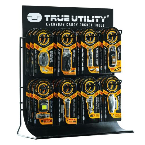 True Utility 8 akasztós display állvány euro-akasztós termékekhez