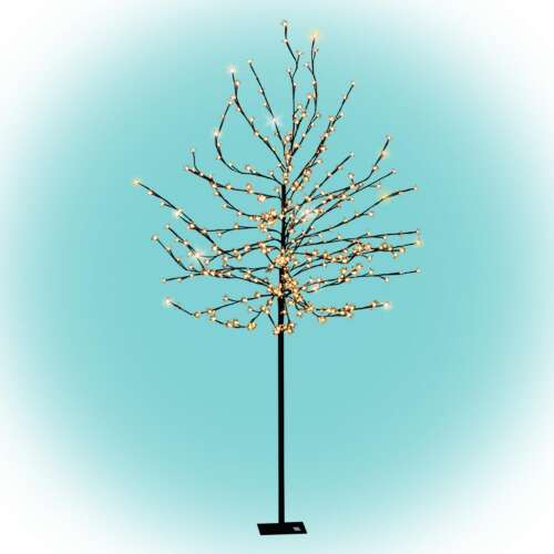 LED cherry blossom tree with 320 warm white lights, decorative light tree, indoor and outdoor use, CBT 320