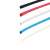 Somogyi DRS 4-2/WH heat shrink tubing, 1 meter, 4/2 mm, white, black, red, blue, beige