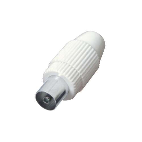 USE Koax Alj, Lengő FS 19 coaxial connector, white
