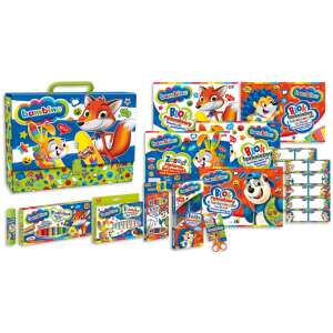 BAMBINO Kleiner Künstler Kunstset - Alles, was Sie für kreatives Spiel brauchen - Schreibwaren-Sets