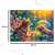 Castorland Magical Morning 100 piece jigsaw puzzle size information