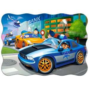 Assembled Castorland Police Chase 30-piece puzzle - Puzzle