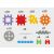 Marionex Mini Waffle blocks shapes and quantities, construction toy components