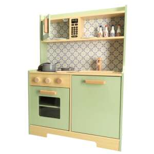 Icon with retro wooden Baby kitchen accessories - Mint 95030357 - Play Kitchen & Toy Kitchen