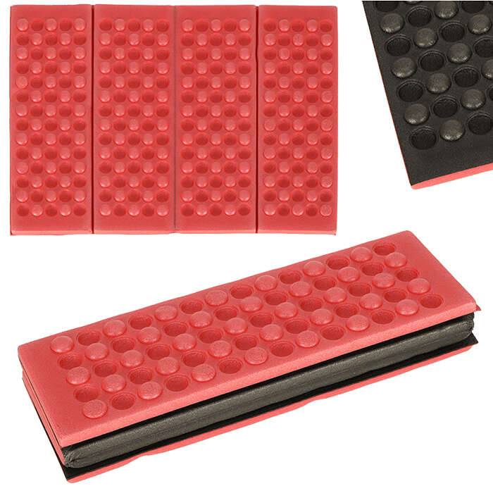 Ikonka összecsukható habszivacs Szőnyeg 29,5x39,5x1cm - Piros