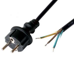USE Netzwerkanschlusskabel 3x1,5mm2, 5m 65137446 Ladegeräte, Ladekabel und andere Kabel