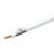 USE Koax Kábel, 75 Ohm, Trishield, 305m/Tk S 6TSV/BK coaxial cable, white