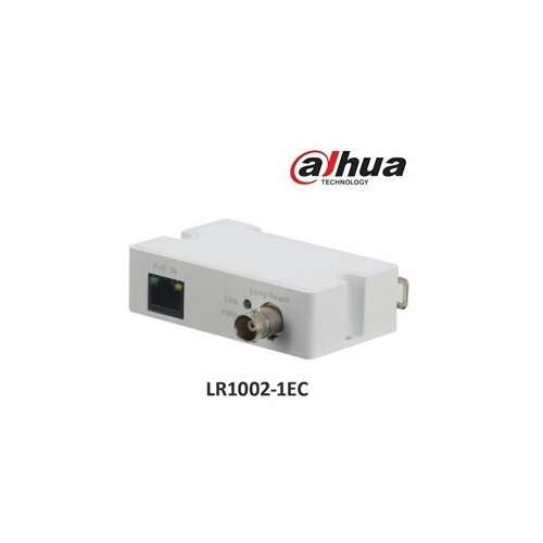 Dahua LR1002-1EC Ethernet over Coax (EOC) pretvarač, bijela, prednji pogled