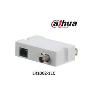 Конвертор Dahua LR1002-1EC Ethernet over Coax (EOC), бял, преден изглед - Dahua